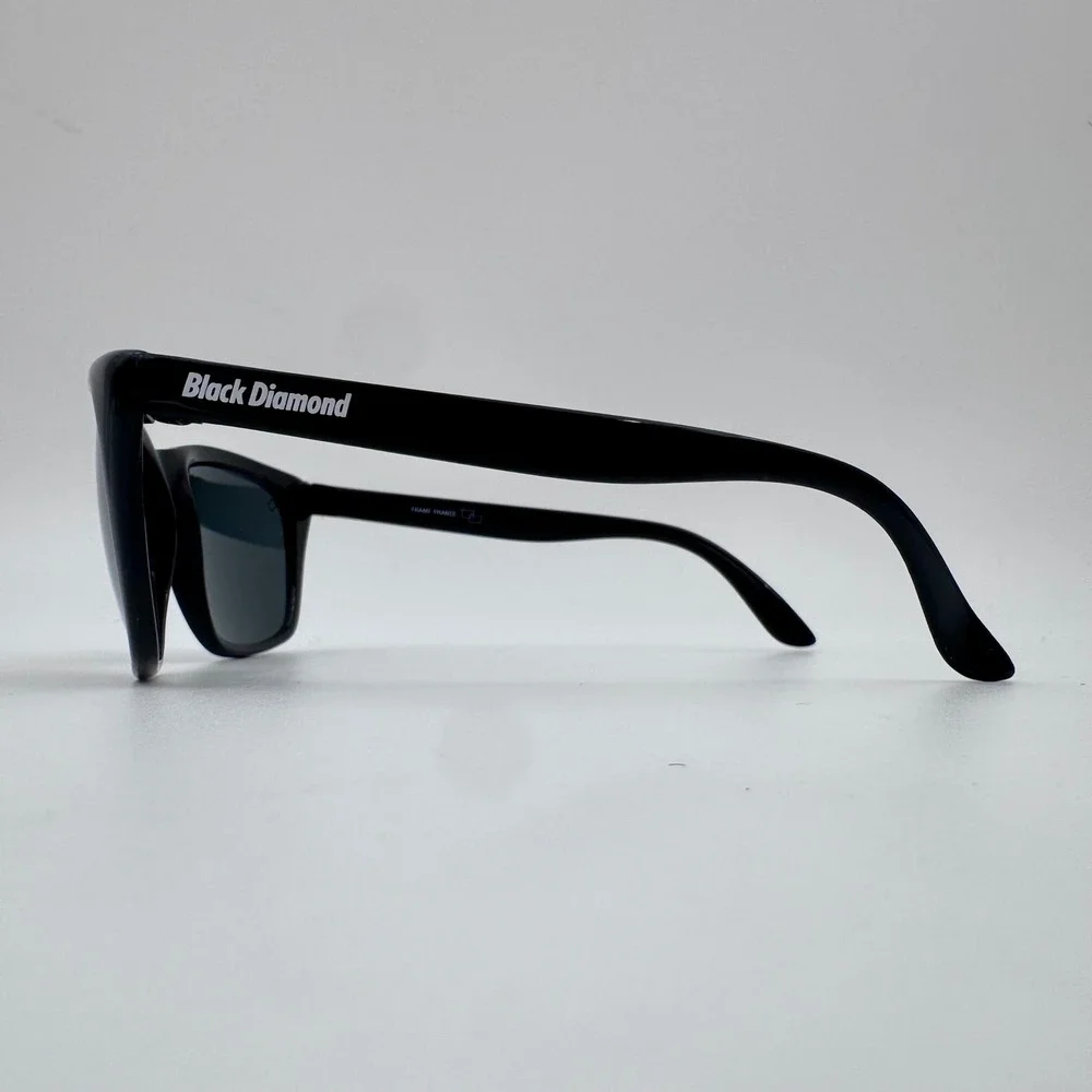 Vintage‎ 60s/70s Black Diamond Sunglasses Frame France Black Wayfarer